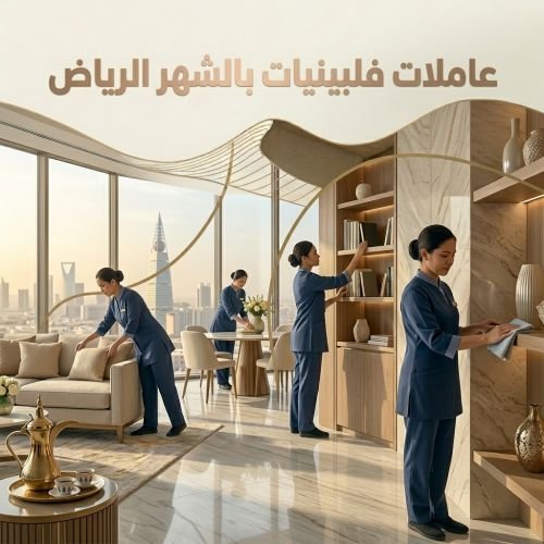 عاملات فلبينيات بالشهر الرياض