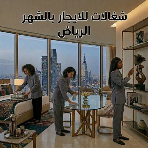 شغالات للايجار بالشهر الرياض